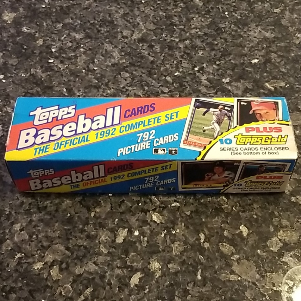 Topps Baseball Card Set 1992